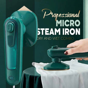 Portable Mini Travel Steam Iron with Micro Steam Wet Dry Ironing