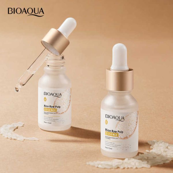 Bioaqua Rice Serum: Natural Anti-Aging Moisturizer for Radiant Skin (15ml)